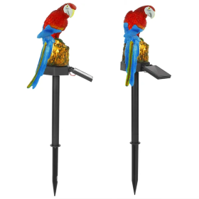 Solar Powered Parrot Garden Light IP65 Waterproof LED Parrot