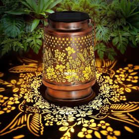 Solar Lantern Outdoor Lamp Waterproof Decorations Garden Decor, Christmas Birthday Gifts for Women, Mom, Grandma Decorative Garden, Yard, Patio, Lawn