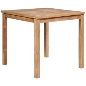 Dining Table Natural Solid Teak Wood Standard Seats Many