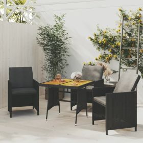 Garden Table Black