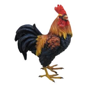 5.5"H Brown Rooster Figurine Home Decor Gift