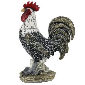 12"H Campine Rooster Figurine Home Decor Gift