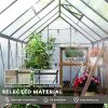 6' x 12' x 6.5' Polycarbonate Greenhouse
