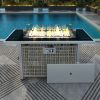 K&K 43" Propane Gas Fire Pit Table