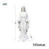 29.29" Tall Magnesium Oxide Statue Religious Virgin Mary, for Garden and Home Dcor