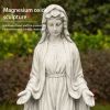 29.29" Tall Magnesium Oxide Statue Religious Virgin Mary, for Garden and Home Dcor
