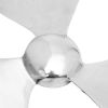 Boat Propeller Aluminum Silver 19.3"