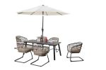 Wicker Dining Chair-SET OF 2 is designed to elevate your patio, balcony, or garden space into a cozy, stylish spot for relaxation and connection.