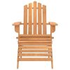 Garden Chair Natural wood Solid Acacia wood Standard Foldable