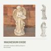 Magnesium Oxide 32.6' Tall Angel Statue Sculpture Art for Indoor Garden Outdoor