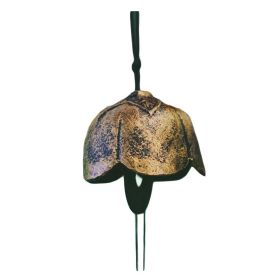Japanese Cast Iron Plum Blossom Wind Chimes Outdoor Vintage Garden Hangings Temple Camping Canopy Bells (Color: Bronze)