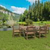 Patio Dining Chair with Armset Set of 2, HIPS Material with Imitation Wood Grain Wexture chair for Deck Pool Backyard
